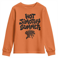 Hot Jimothy Summer Funny Viral Seattle Raccoon Graphic Youth Sweatshirt Viral Trash Panda Meme