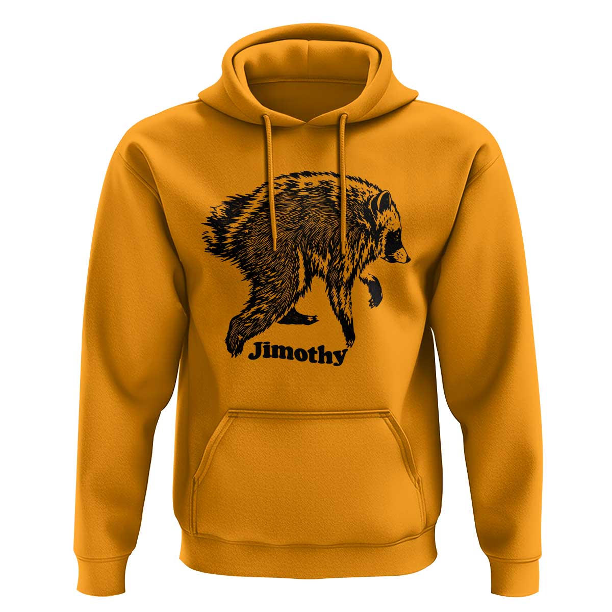 Jimothy Viral Seattle Raccoon Vintage Woodcut Style Graphic Hoodie Funny Trash Panda Wildlife Meme