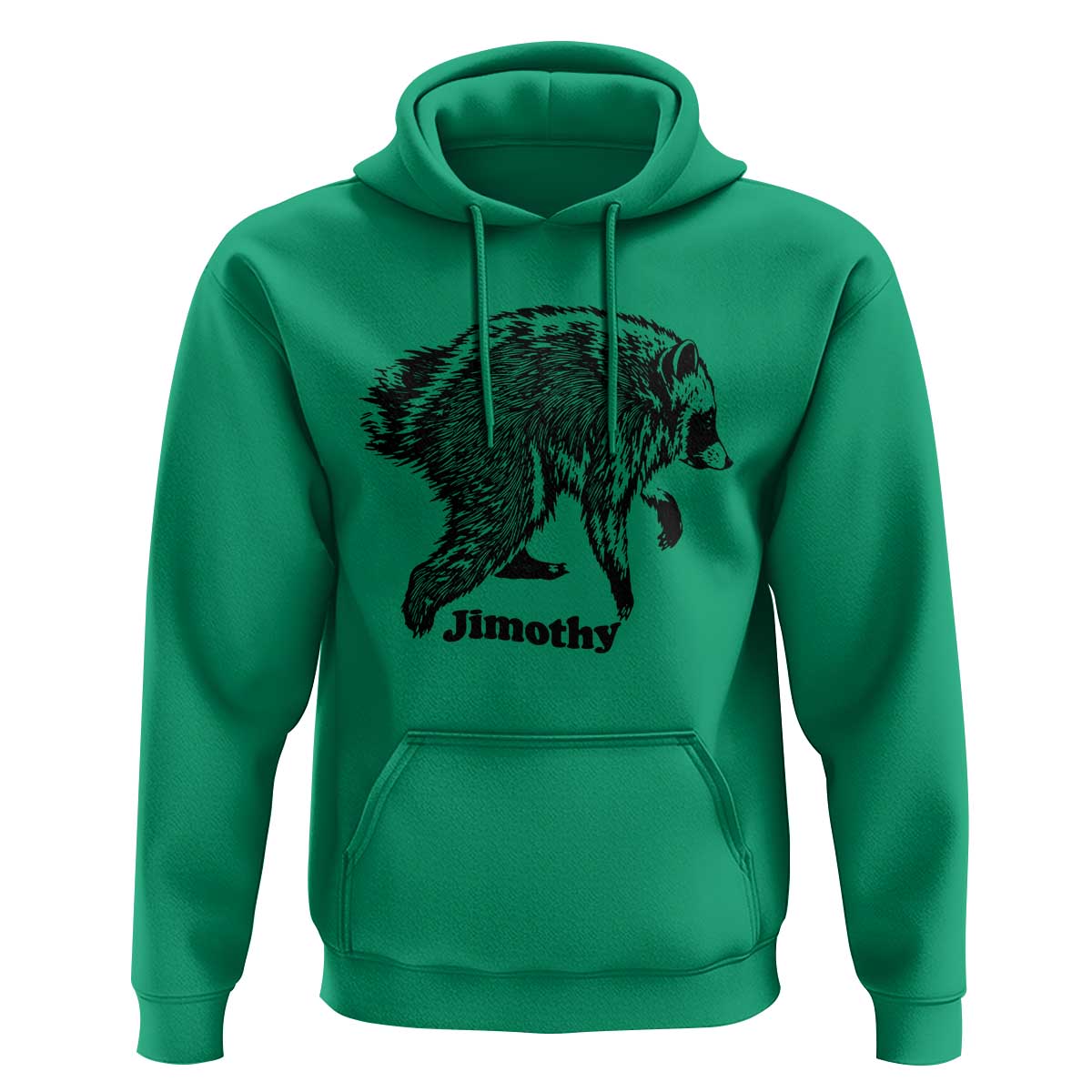 Jimothy Viral Seattle Raccoon Vintage Woodcut Style Graphic Hoodie Funny Trash Panda Wildlife Meme