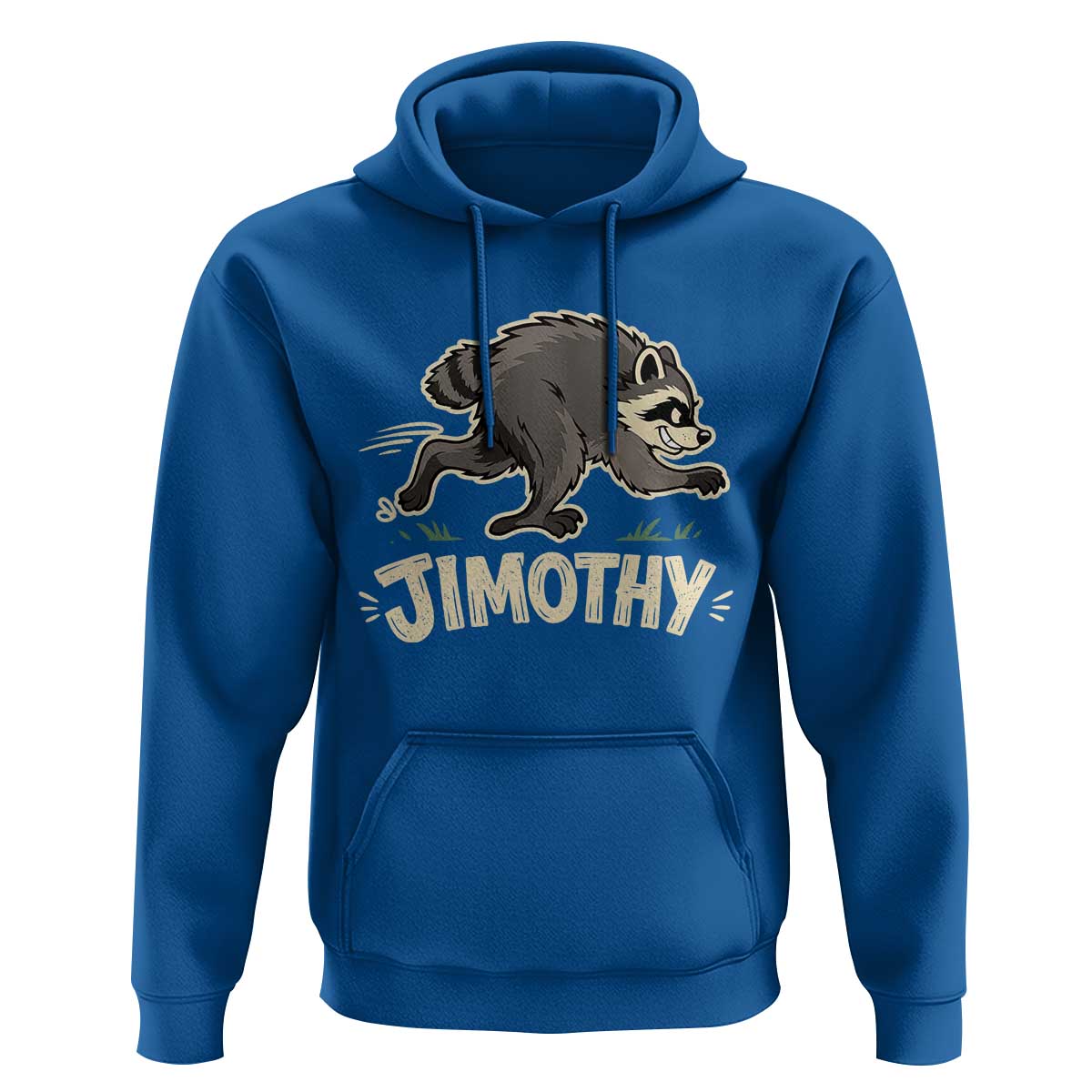 Funny Running Jimothy the Raccoon Hoodie Viral Seattle Trash Panda Meme