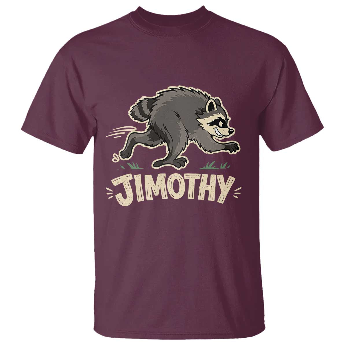 Funny Running Jimothy the Raccoon T Shirt Viral Seattle Trash Panda Meme