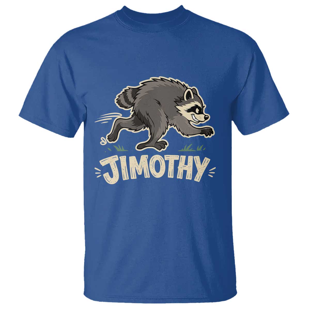 Funny Running Jimothy the Raccoon T Shirt Viral Seattle Trash Panda Meme