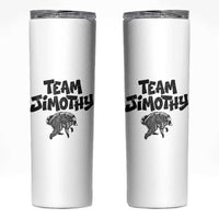 Vintage Team Jimothy the Raccoon Fan Club Skinny Tumbler Viral Seattle Trash Panda Lover Supporter