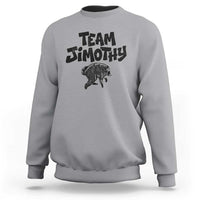 Vintage Team Jimothy the Raccoon Fan Club Sweatshirt Viral Seattle Trash Panda Lover Supporter