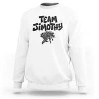 Vintage Team Jimothy the Raccoon Fan Club Sweatshirt Viral Seattle Trash Panda Lover Supporter