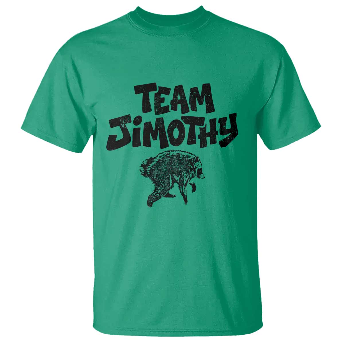 Vintage Team Jimothy the Raccoon Fan Club T Shirt Viral Seattle Trash Panda Lover Supporter