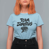 Vintage Team Jimothy the Raccoon Fan Club T Shirt For Women Viral Seattle Trash Panda Lover Supporter