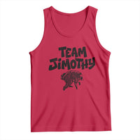 Vintage Team Jimothy the Raccoon Fan Club Tank Top Viral Seattle Trash Panda Lover Supporter