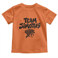 Vintage Team Jimothy the Raccoon Fan Club Toddler T Shirt Viral Seattle Trash Panda Lover Supporter