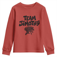 Vintage Team Jimothy the Raccoon Fan Club Youth Sweatshirt Viral Seattle Trash Panda Lover Supporter