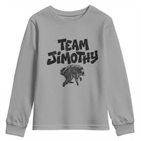 Vintage Team Jimothy the Raccoon Fan Club Youth Sweatshirt Viral Seattle Trash Panda Lover Supporter