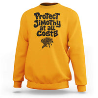 Protect Jimothy At All Costs Viral Seattle Raccoon Sweatshirt Trash Panda Legend Lover Supporter