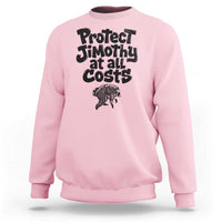 Protect Jimothy At All Costs Viral Seattle Raccoon Sweatshirt Trash Panda Legend Lover Supporter