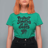Protect Jimothy At All Costs Viral Seattle Raccoon T Shirt For Women Trash Panda Legend Lover Supporter