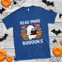Halloween Reading T Shirt Read More Books Cute Ghost Boo Sheet - Wonder Print Shop