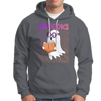 Halloween Reading Hoodie Booooks Cute Ghost Nerd Boo Sheet - Wonder Print Shop