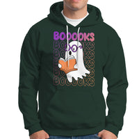 Halloween Reading Hoodie Booooks Cute Ghost Nerd Boo Sheet - Wonder Print Shop
