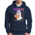 Halloween Reading Hoodie Booooks Cute Ghost Nerd Boo Sheet - Wonder Print Shop