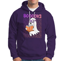 Halloween Reading Hoodie Booooks Cute Ghost Nerd Boo Sheet - Wonder Print Shop