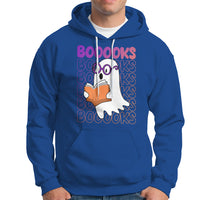 Halloween Reading Hoodie Booooks Cute Ghost Nerd Boo Sheet - Wonder Print Shop