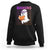 Halloween Reading Sweatshirt Booooks Cute Ghost Nerd Boo Sheet - Wonder Print Shop