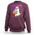 Halloween Reading Sweatshirt Booooks Cute Ghost Nerd Boo Sheet - Wonder Print Shop
