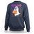 Halloween Reading Sweatshirt Booooks Cute Ghost Nerd Boo Sheet - Wonder Print Shop