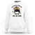 Halloween Mom Sweatshirt My Favorite Monsters Call Me Mom Messy Bun Halloween Costume - Wonder Print Shop