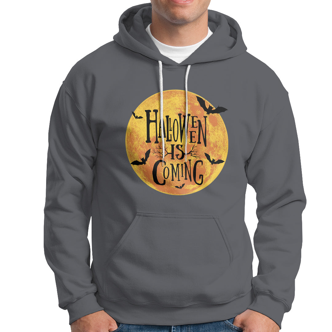 Halloween Season Hoodie Spooky Season Is Coming Scary Night - Wonder Print Shop