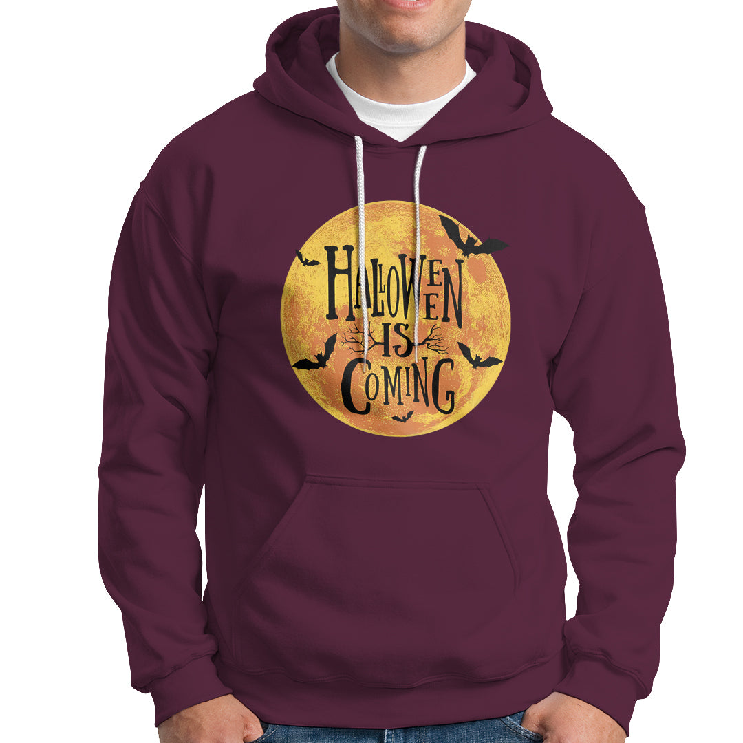 Halloween Season Hoodie Spooky Season Is Coming Scary Night - Wonder Print Shop