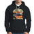 Halloween Season Hoodie Spooky Season Is Coming Scary Pumpkin Car - Wonder Print Shop