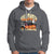 Halloween Season Hoodie Spooky Season Is Coming Scary Pumpkin Car - Wonder Print Shop