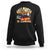 Halloween Season Sweatshirt Spooky Season Is Coming Scary Pumpkin Car - Wonder Print Shop