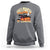 Halloween Season Sweatshirt Spooky Season Is Coming Scary Pumpkin Car - Wonder Print Shop