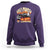 Halloween Season Sweatshirt Spooky Season Is Coming Scary Pumpkin Car - Wonder Print Shop
