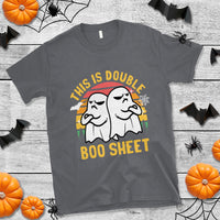 Funny Boo Sheet T Shirt Funny Halloween Boo Ghost Costume This is Double Boo Sheet - Wonder Print Shop