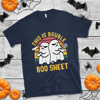 Funny Boo Sheet T Shirt Funny Halloween Boo Ghost Costume This is Double Boo Sheet - Wonder Print Shop
