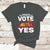 Australia Indigenous T Shirt Vote Yes Voice To Parliament Urulu - Wonder Print Shop