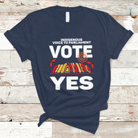 Australia Indigenous T Shirt Vote Yes Voice To Parliament Urulu - Wonder Print Shop