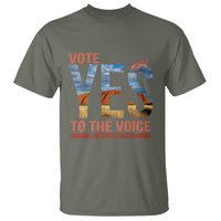 Australia Indigenous T Shirt Vote Yes To The Voice Aboriginal And Torres Strait Islanders - Wonder Print Shop