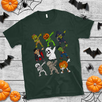 Halloween Costume T Shirt Spooky Dabbing Skeleton Zombie Scary Pumpkin - Wonder Print Shop