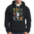 Halloween Costume Hoodie Spooky Dabbing Skeleton Zombie Scary Pumpkin - Wonder Print Shop