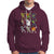 Halloween Costume Hoodie Spooky Dabbing Skeleton Zombie Scary Pumpkin - Wonder Print Shop