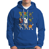 Halloween Costume Hoodie Spooky Dabbing Skeleton Zombie Scary Pumpkin - Wonder Print Shop