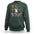 Halloween Costume Sweatshirt Spooky Dabbing Skeleton Zombie Scary Pumpkin - Wonder Print Shop