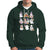 Halloween Reading Hoodie Reading Books Boo Sheet Ghosts Teacher Librarian - Wonder Print Shop
