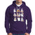 Halloween Reading Hoodie Reading Books Boo Sheet Ghosts Teacher Librarian - Wonder Print Shop