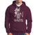 Funny Skeleton Hoodie It's Fine I'm Fine Everything's Fine Never Better Drinking Coffee - Wonder Print Shop