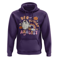 Behavior Analyst Halloween Boo Sheet Hoodie Boo-Havior Analyst ABA RBT BCBA Therapist - Wonder Print Shop