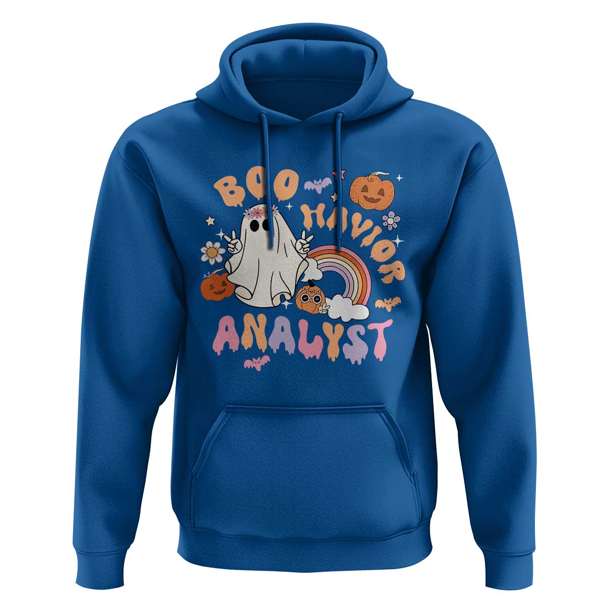 Behavior Analyst Halloween Boo Sheet Hoodie Boo-Havior Analyst ABA RBT BCBA Therapist - Wonder Print Shop